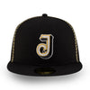 GORRA LMB 25 NEGRO ORO 59FIFTY