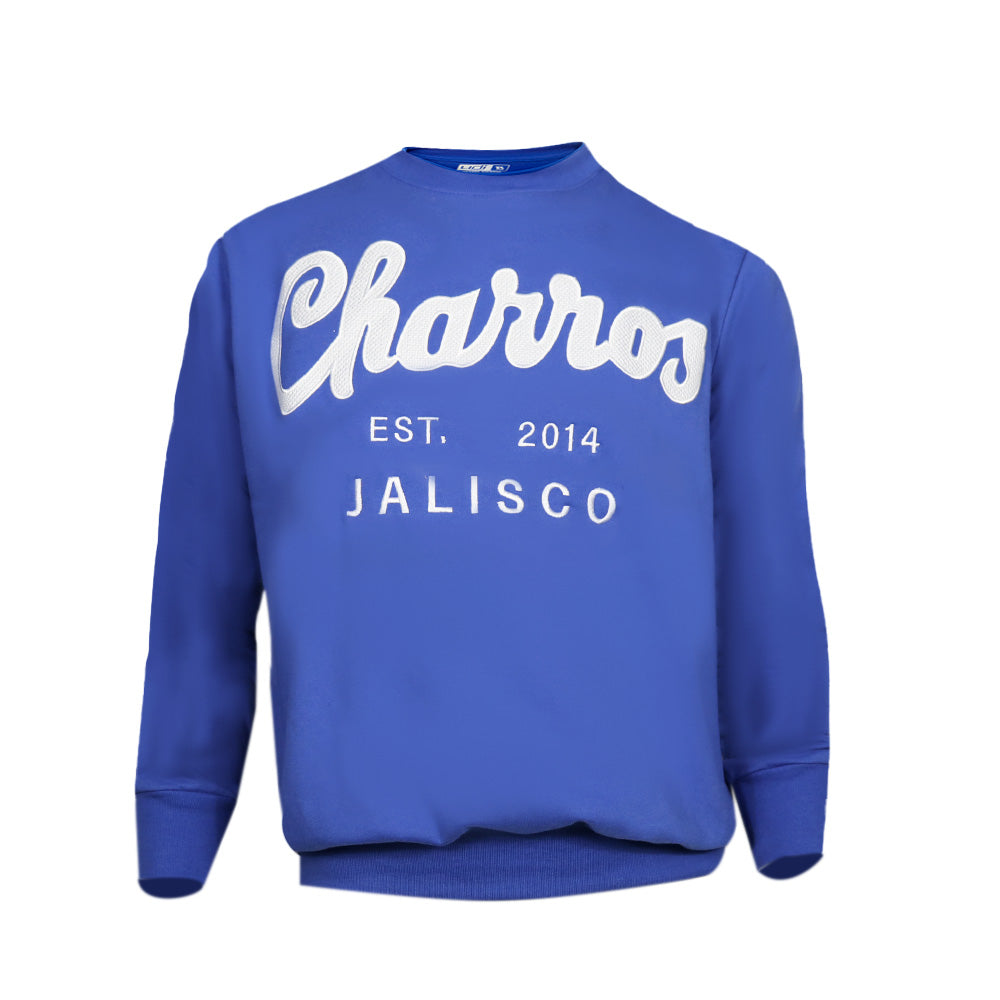 HOODIE CHARROS AZUL ADULTO