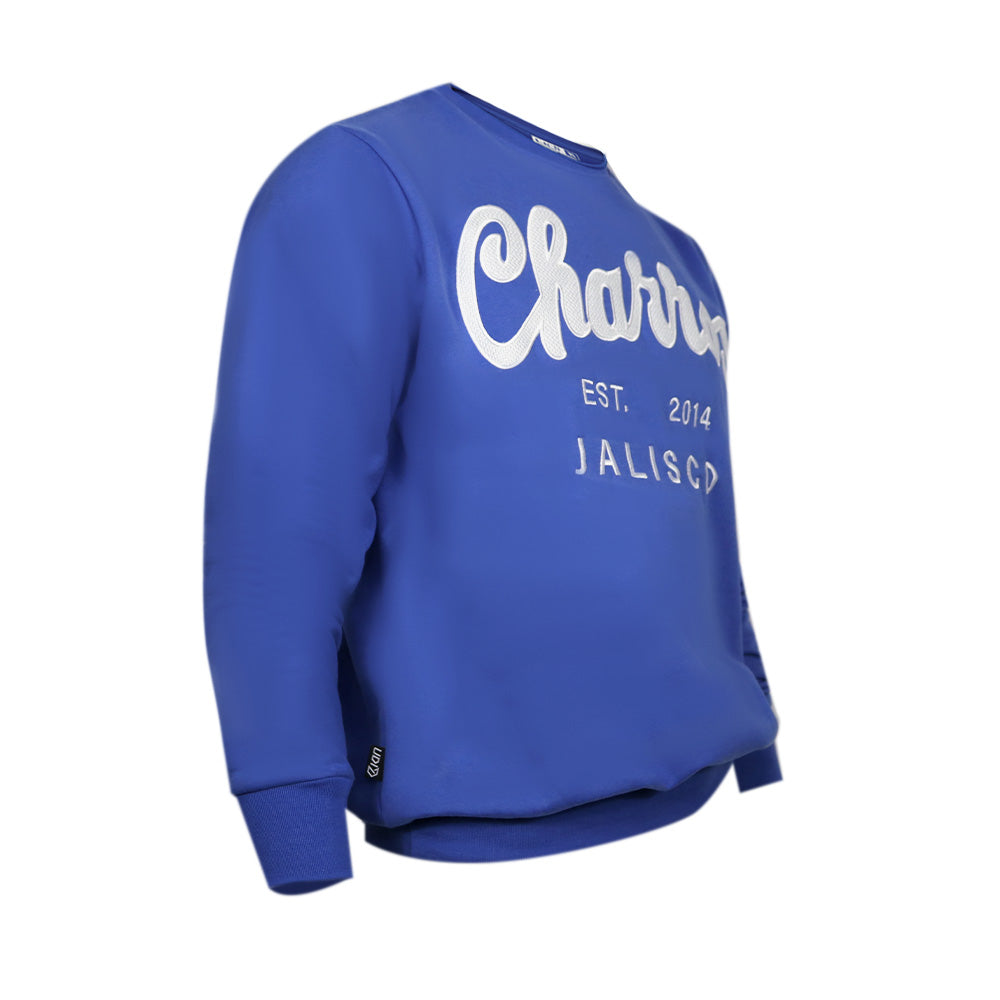 HOODIE CHARROS AZUL ADULTO
