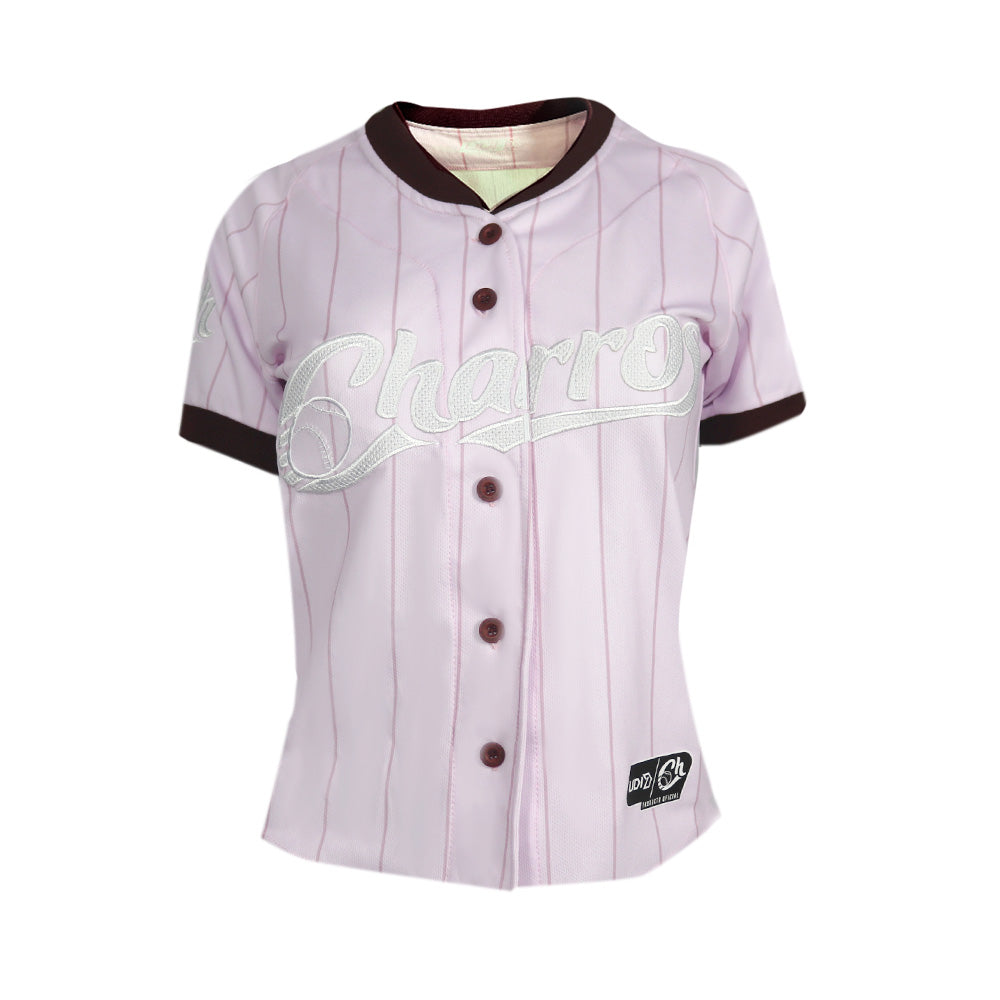 JERSEY DAMA ALTERNATIVO LMP 26 CHARROS ROSA
