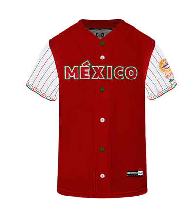 JERSEY CABALLERO SERIE DEL CARIBE 2025 MÉXICO SIGLO ROJO