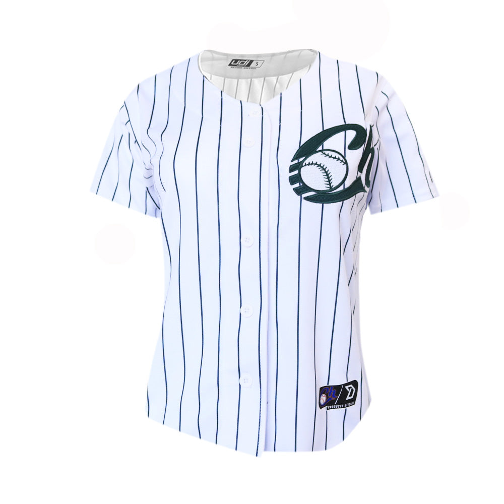 JERSEY ALTERNATIVO DAMA BLANCO VERDE UDI