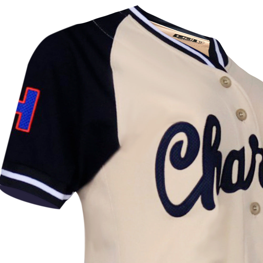 JERSEY DAMA BEIGE ALTERNATIVO LMB 26 CHARROS