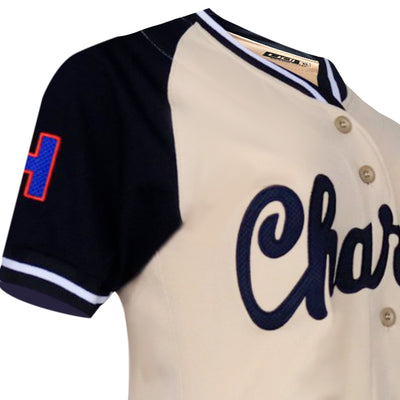 JERSEY ALTERNATIVO BEIGE LMB 26 CHARROS