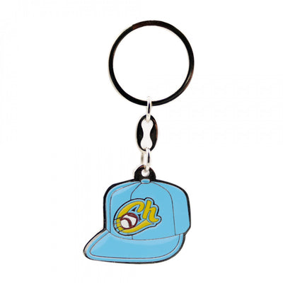 DOUBLE CAP KEYCHAIN ​​RETRO VIEW / YELLOW