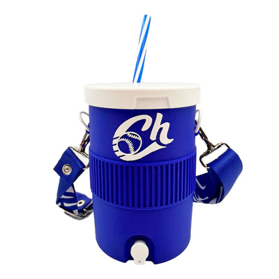 VASO MINI HIELERA CHARROS CON LANYARD