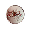 MONEDA CONMEMMORATIVA PLATA BACK 2 BACK BICAMPEONES LMP