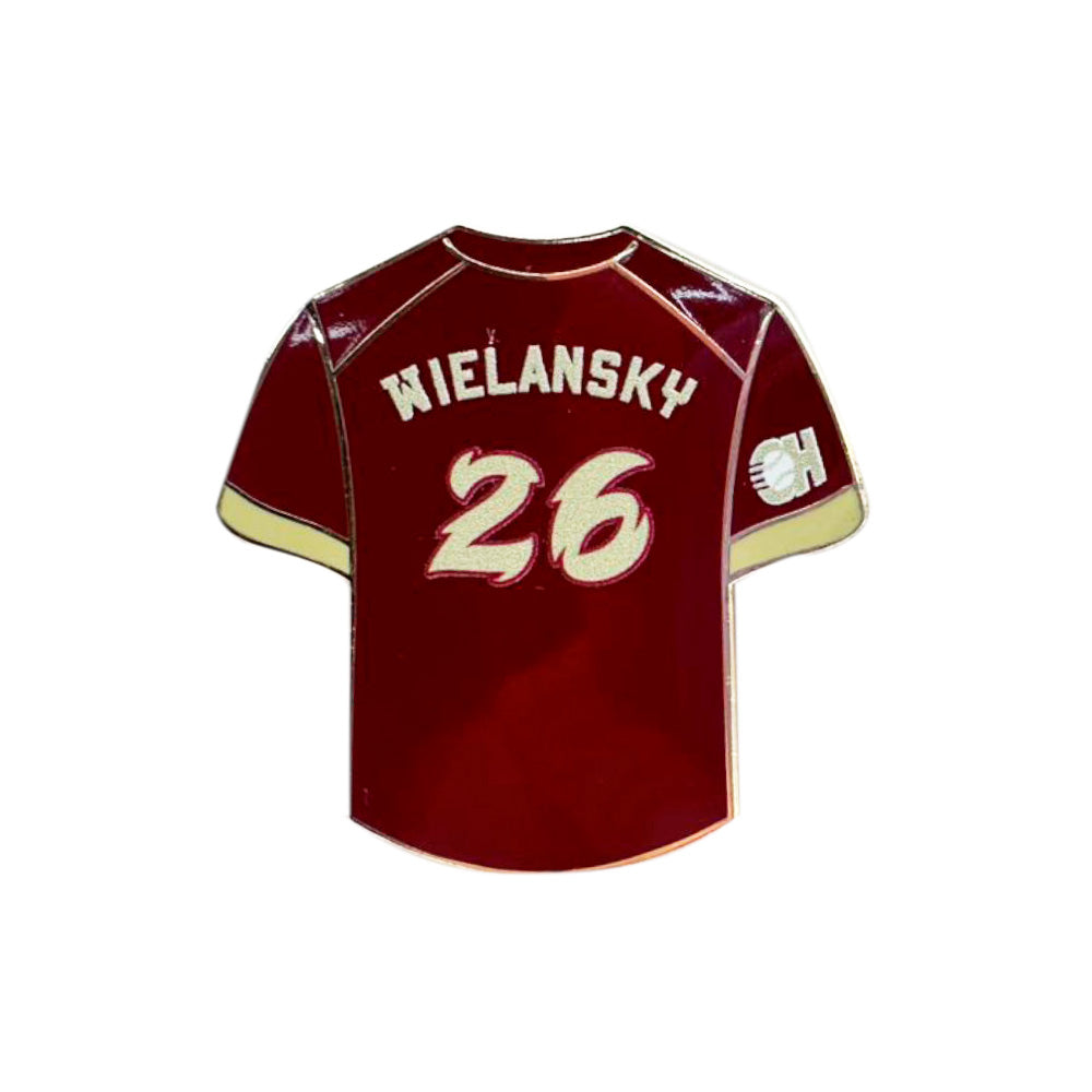 PIN JERSEY JUGADORES ROJO