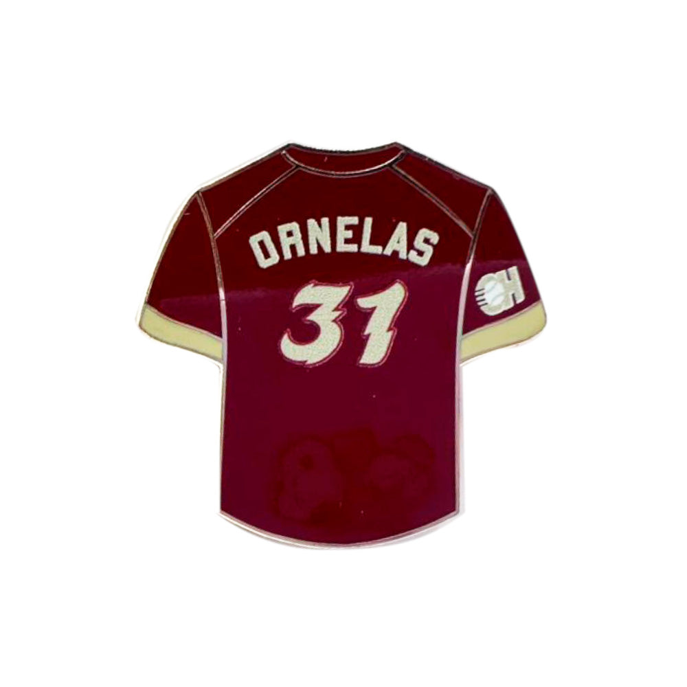 PIN JERSEY JUGADORES ROJO