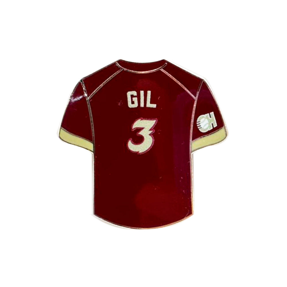 PIN JERSEY JUGADORES ROJO