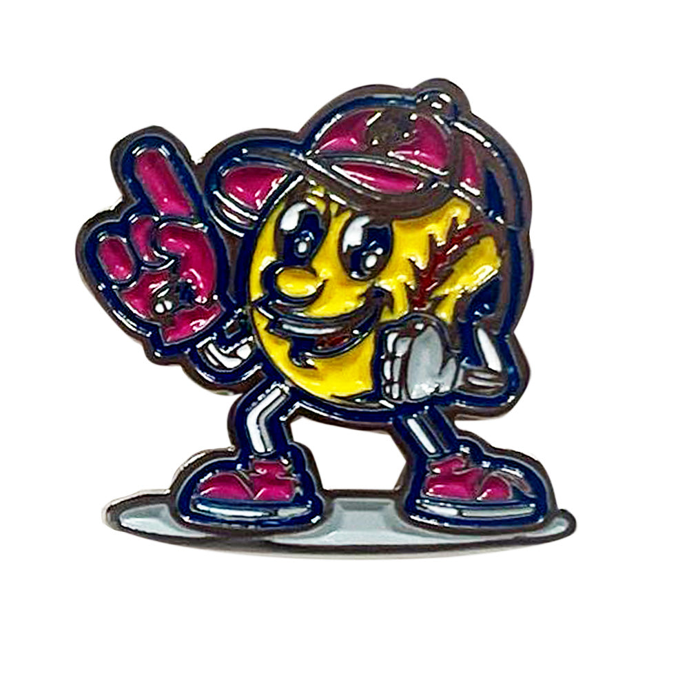 PIN SOFTBOL PELOTA ANIMADA