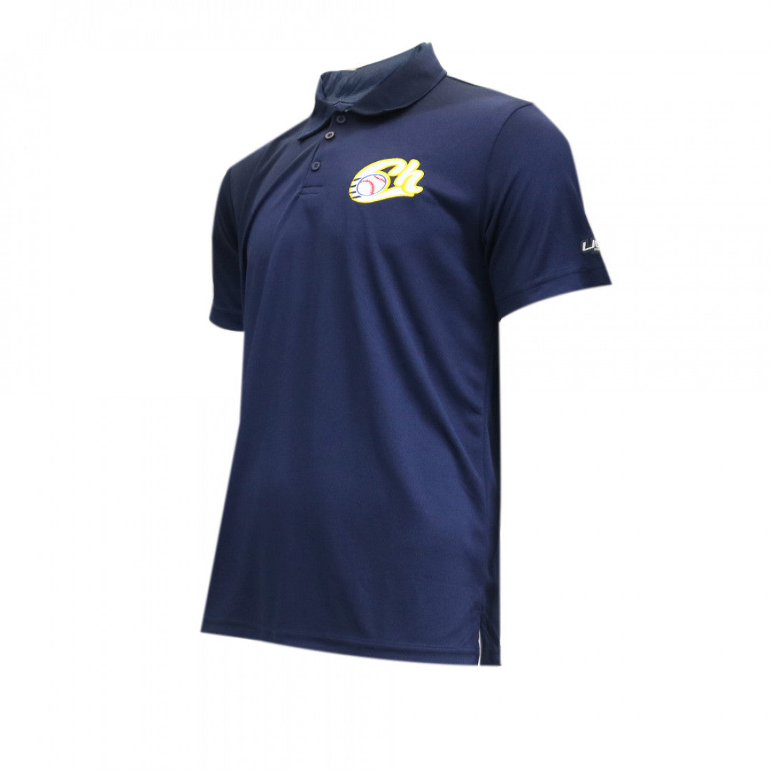 CAMISETA TIPO POLO AZUL CH