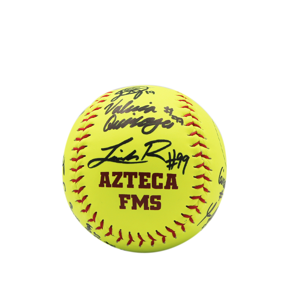 PELOTA SOFTBOL AUTOGRAFIADA POR JUGADORAS