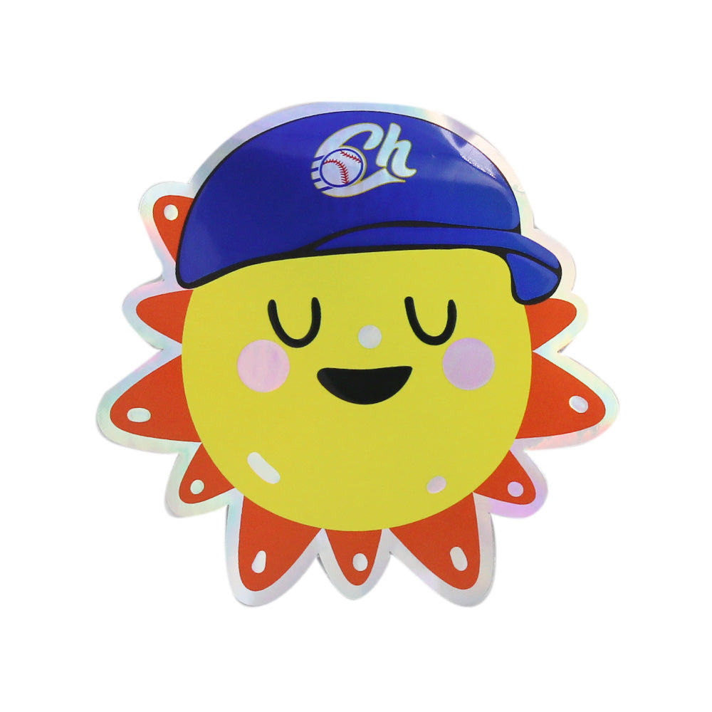 STICKER SOL CON GORRA