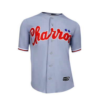 JERSEY LMB 26 ALTERNATIVO CABALLERO CHARROS GRIS